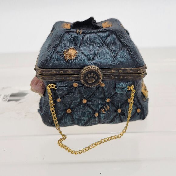 Boyds Bears Other - Boyds Bear trinket box Uncle Bean's treasure boxes Mary Lou's Bottomless purse